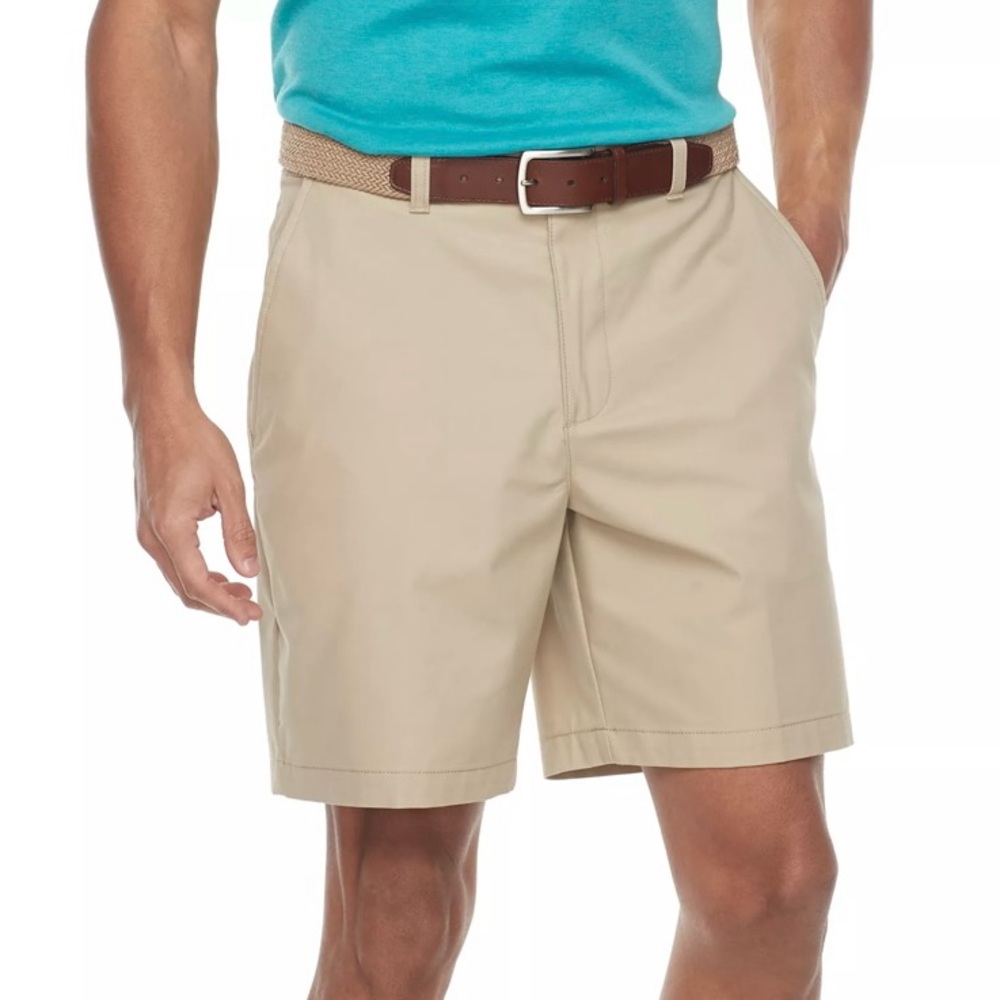 Men's Croft & Barrow Classic-Fit Easy-Care Stretch Flex-Waist Flat-Front Shorts
